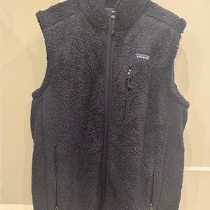 Patagonia Dark Blue Fleece Vest